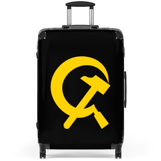Hammer and sickle Suitcases