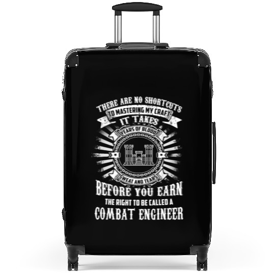 combat engineer, us army combat engineer, army com Suitcases