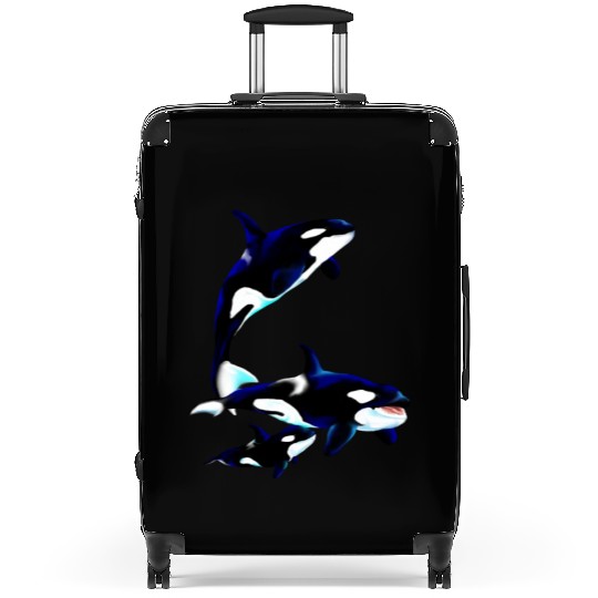 Orca Family Suitcases