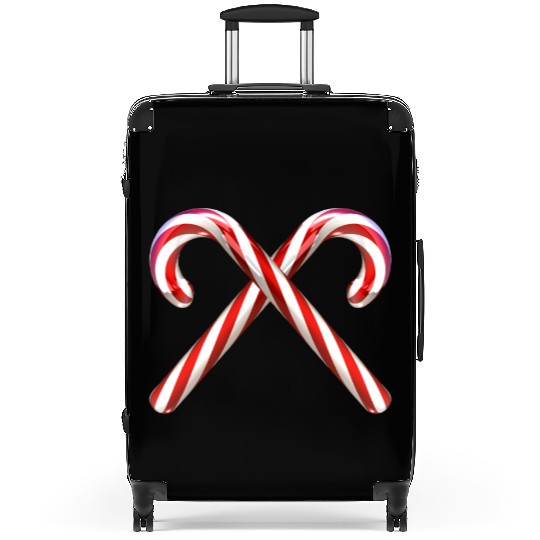 Crossed candy canes Suitcases