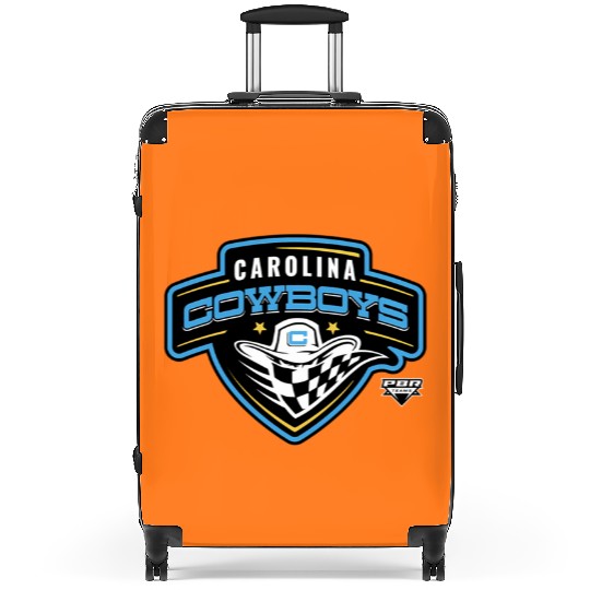 Pbr Professional Bull Riders Carolina Cow Logo Bad Suitcases