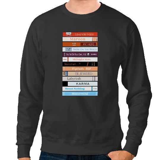 Discover Midnights Bookshelf Taylor Swifftts Sweatshirts