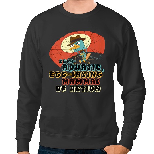 Disneys Phineas And Ferb Semi-aquatic Egg-laying Mammal Sweatshirts