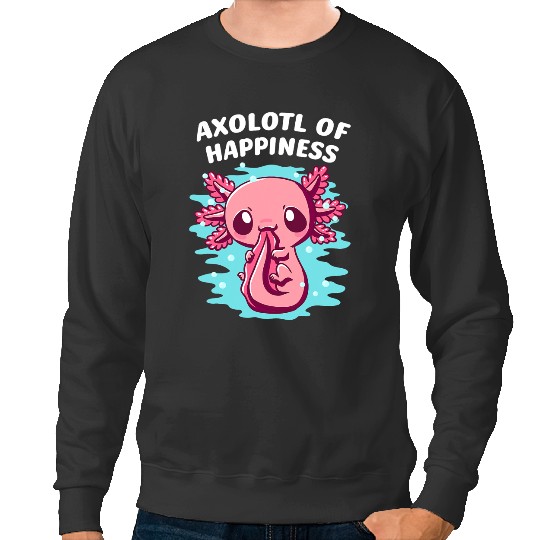 Discover of Happiness Animal Pun Salamander Animal Meme Sweatshirts