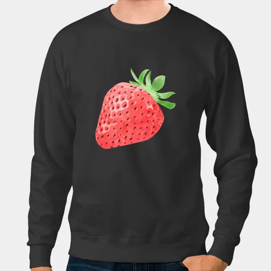 Discover Watercolor Strawberry Sweatshirts