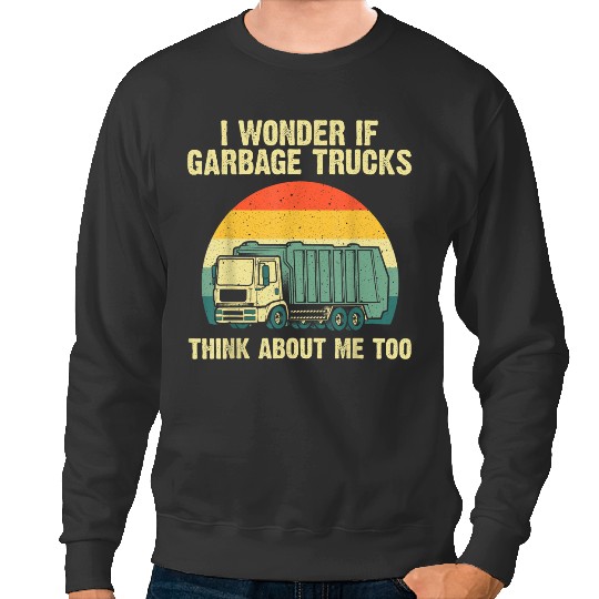 Discover Cool Garbage Truck For Men Boys Trash Waste Management trends gifts Sweatshirts