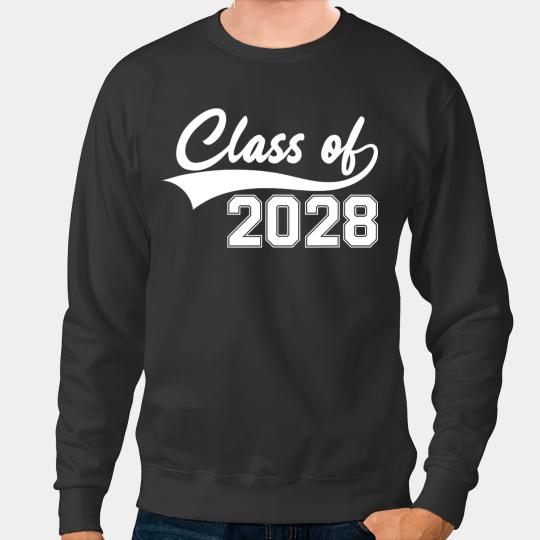Class Of 2028 Graduation Grow With Me First Day Of School  Gifts Sweatshirts