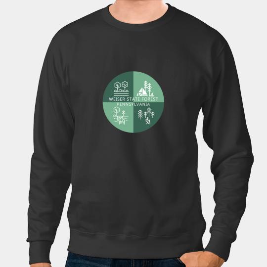 Discover Weiser State Forest Shield Logo Sweatshirts