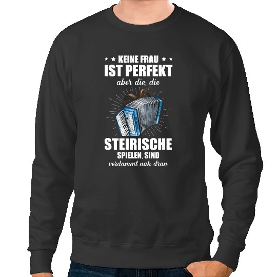 Discover Styrian accordion player accordion player Sweatshirts