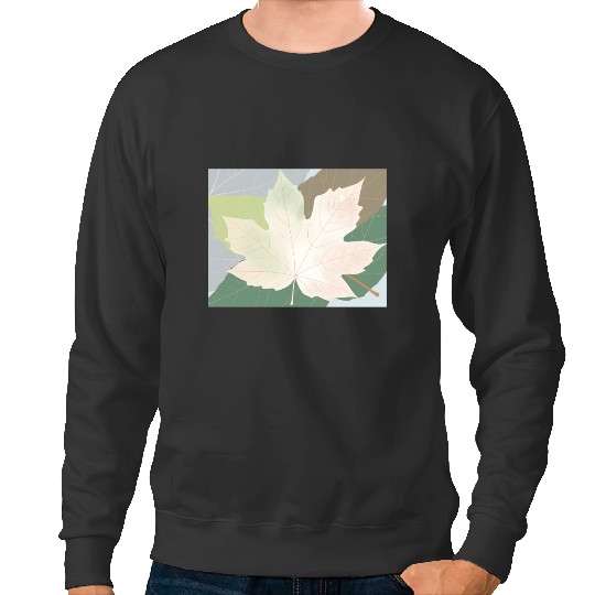 Discover Maple leafRelaxed Fit Sweatshirts