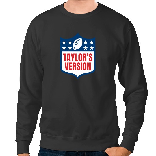 taylorr_S VERSION taylorr Swift + Travis Kelce Football Era Sweatshirts