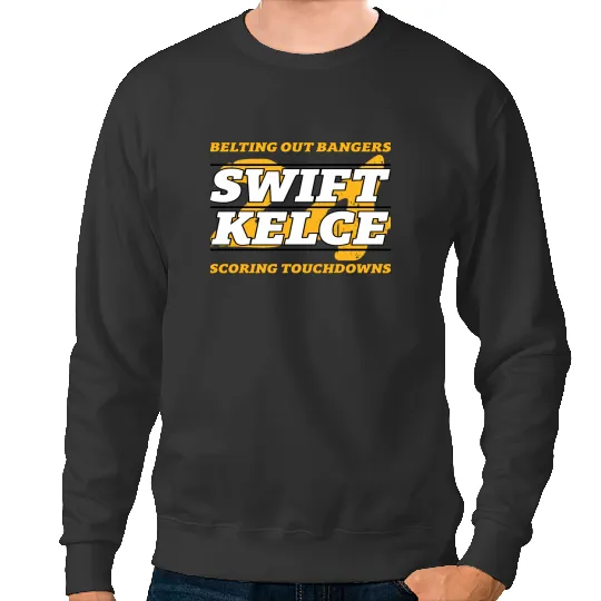 taylorr Swift and Travis Kelce - Kelce Swift 2024 Sweatshirts