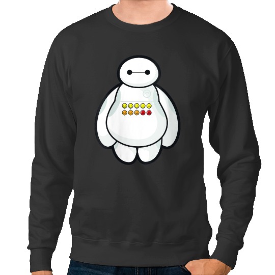 disneys Big Hero 6 Baymax Displaying Different Levels Of Pain Sweatshirts