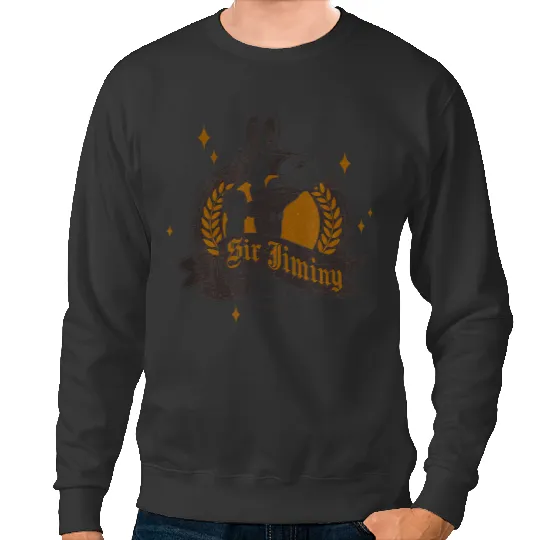 disneys Pinocchio Jiminy Cricket  Pose Sweatshirts