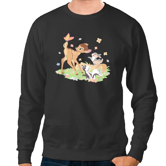 Disney Bambi Thumper & Flower Pastel Spring East Sweatshirts