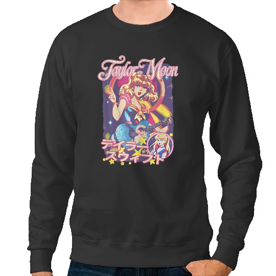 Discover  Funny Taylor Moon Personalized Taylor First Name Gift Sweatshirts