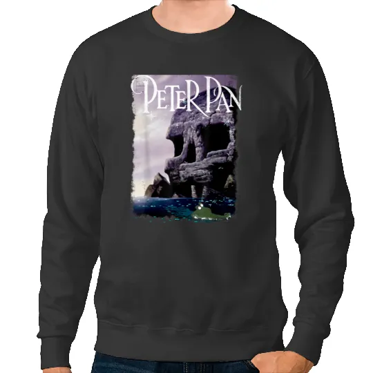 Disneys Peter Pan Tick Tock Croc Skull Rock Shoreline Sweatshirts