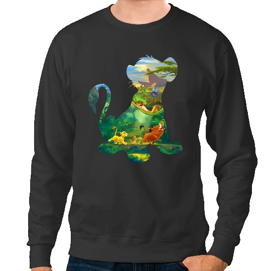 Kids disneys The Lion King Simba Hakuna Matata Filled Logo Kids Sweatshirts