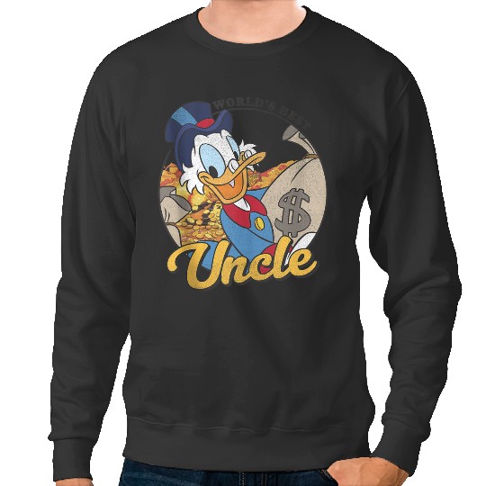 Disneys Ducktales Scrooge Mcduck World's Best Uncle Sweatshirts