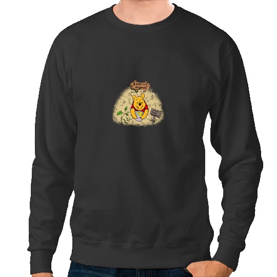 Disneyss Winnie The Pooh Rabbits House Dont Feed The Bear Sweatshirts