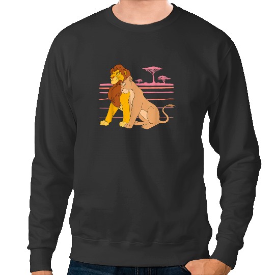Disney The Lion King Simba and Nala Love TShirt Sweatshirts