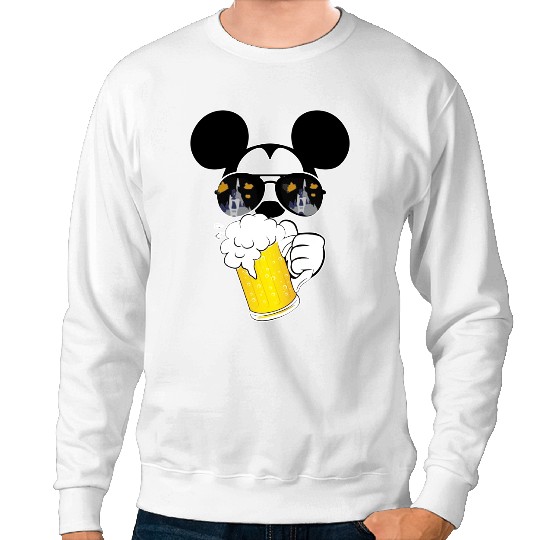 Mickey Beer Minnie, Epcot Drinking Around The World , Drinking Around the world checklist, Disney Couple s Sweatshirts