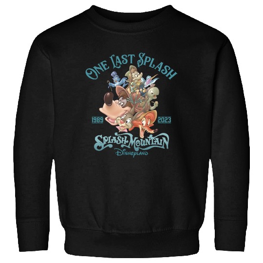 Disney Splash Mountain One Last Splash Unisex Sweatshirts 1989 - 2023
