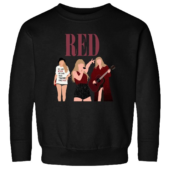 taylorswift red eras tour art Sweatshirts