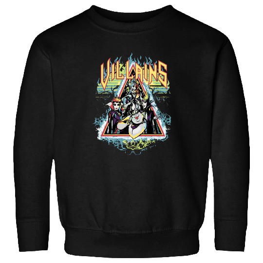 Retro Disney Villains Characters Maleficent Ursula Evil Sweatshirts