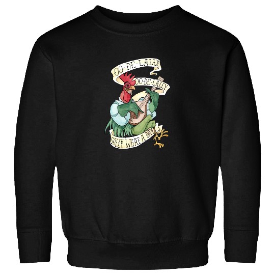 Disney Alan A Dale Rooster OO De Lally Robin Hood Sweatshirt