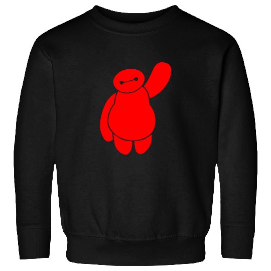 Disney Movie Big Hero 6 Baymax Waving Sweatshirts