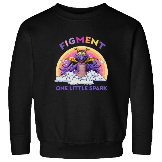Cute Figment One Little Spark Disney Epcot Snack Drinking Sweatshirts