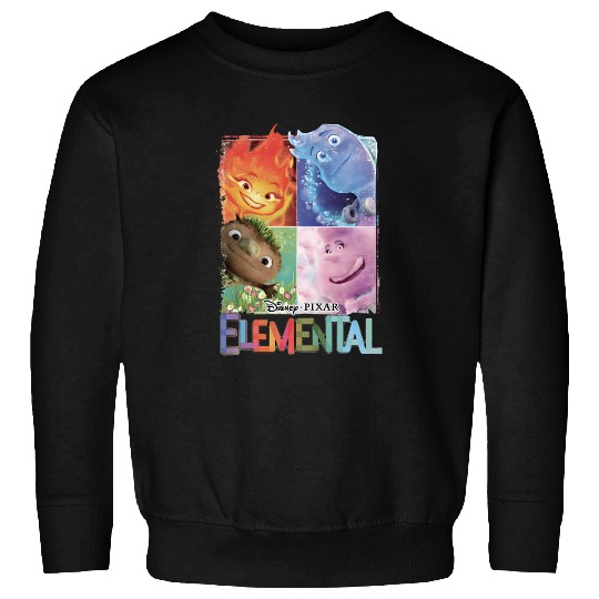 Elemental 2023 Disney Sweatshirts, Disney Pixar Elemental Sweatshirts