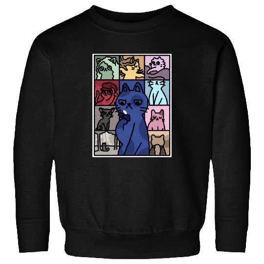 Cat Eras Tour Poster Sweatshirts