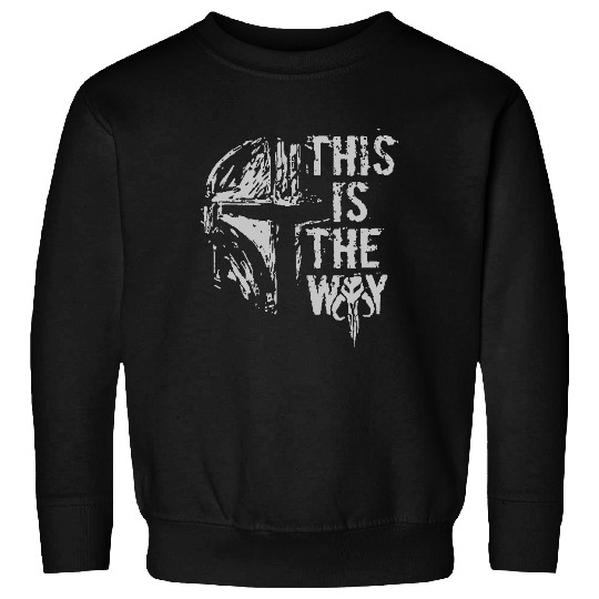 This Is The Way Sweatshirts, Mandalorian Sweatshirts, Disney Sweatshirts