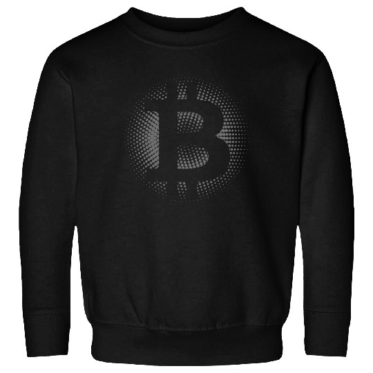 Bitcoin Logo - Hodl Crypto Currency BTC Apparel Gift Sweatshirt