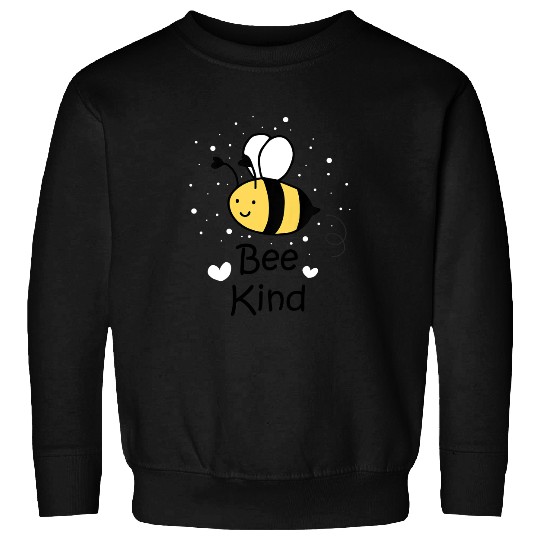 Kids Be Kind Bumble Bee Cute Inspirational Sweatshirt