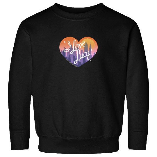 I Love Lucy Sweatshirt City Logo Black Tee