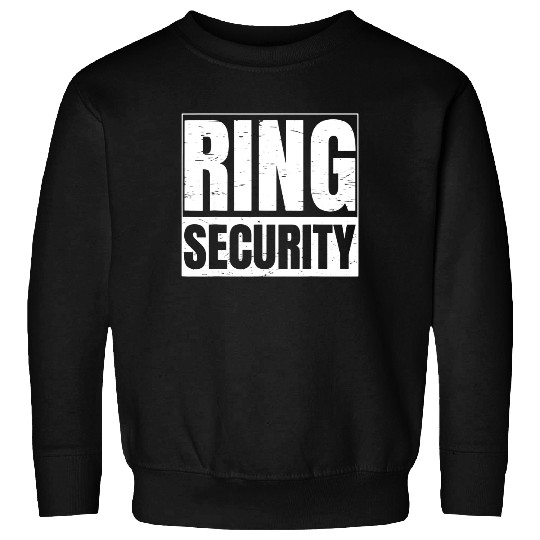 Ring Security Gift for a Ring Bearer Sweatshirt