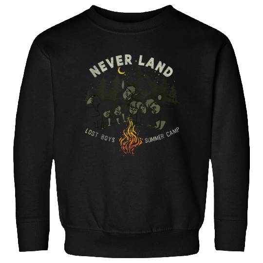 disneys Peter Pan Lost Boys Neverland Summer Camp Sweatshirts