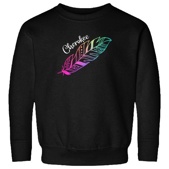 Feather Tee Native American Cherokee Tribe Sweatshirt