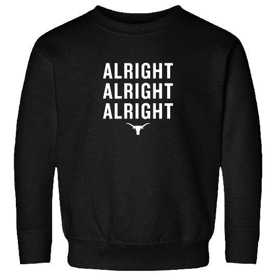 Elite Shop Texas Longhorns Alright Orange Sweatshirt
