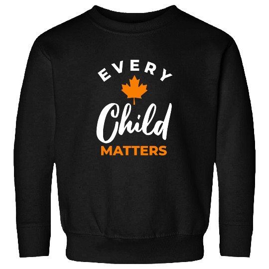 Orange Sweatshirt Day Canada Marple Leaf Every Child Matters Sweatshirt