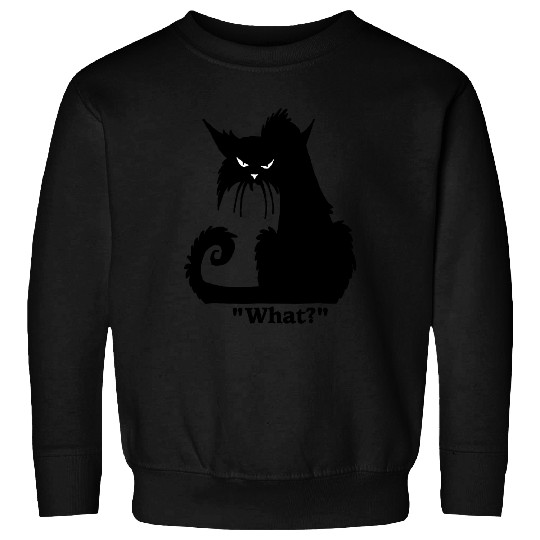 Cat What Sweatshirt