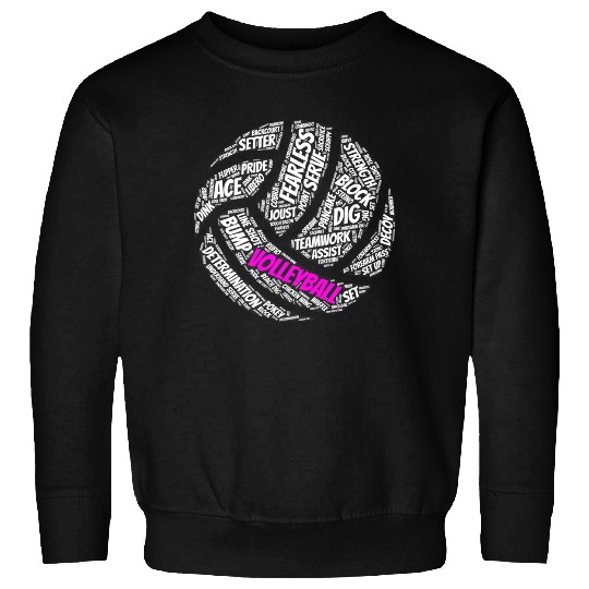 Volleyball Sweatshirt Sayings Sweatshirt