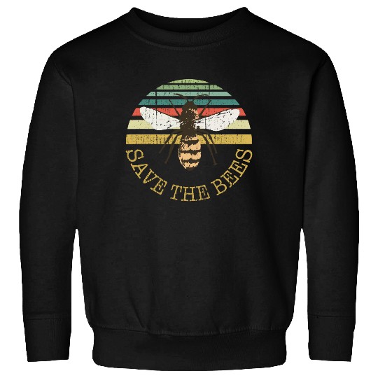 Bee BeeKeeper, Save the Bees Apiary Design Sweatshirt