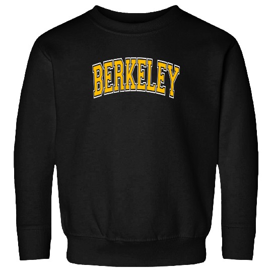 Berkeley California CA Varsity Style Amber Sweatshirt