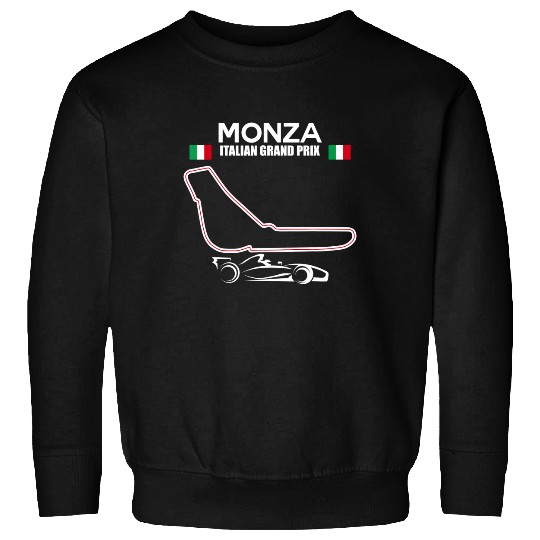 Monza Circuit Formula Racing Car Italian Grand Prix Sweatshirt
