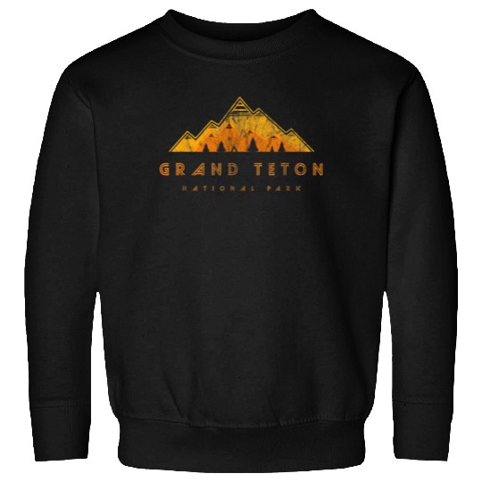 Grand Teton National Park Retro Sweatshirt