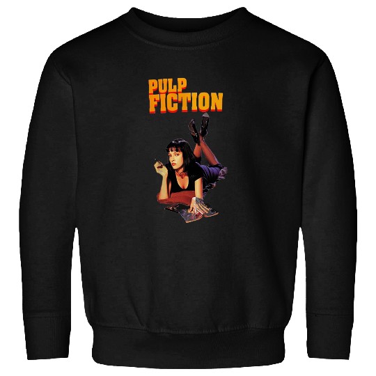 Nirvan Pulp Fiction Mia  Unisex Sweatshirt